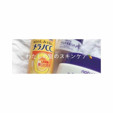 メラノCC 薬用しみ対策 美白化粧水のクチコミ「わたしの夏のスキンケア🍍

わたしは冬はワセリンべっとべと
夏はさっぱりでもしっかり保湿！
と.....」（1枚目）