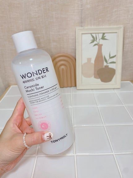 Wonder Ceramide Mochi Toner(トニーモリーワンダーCモチトナー)/TONYMOLY/化粧水を使ったクチコミ(1枚目)