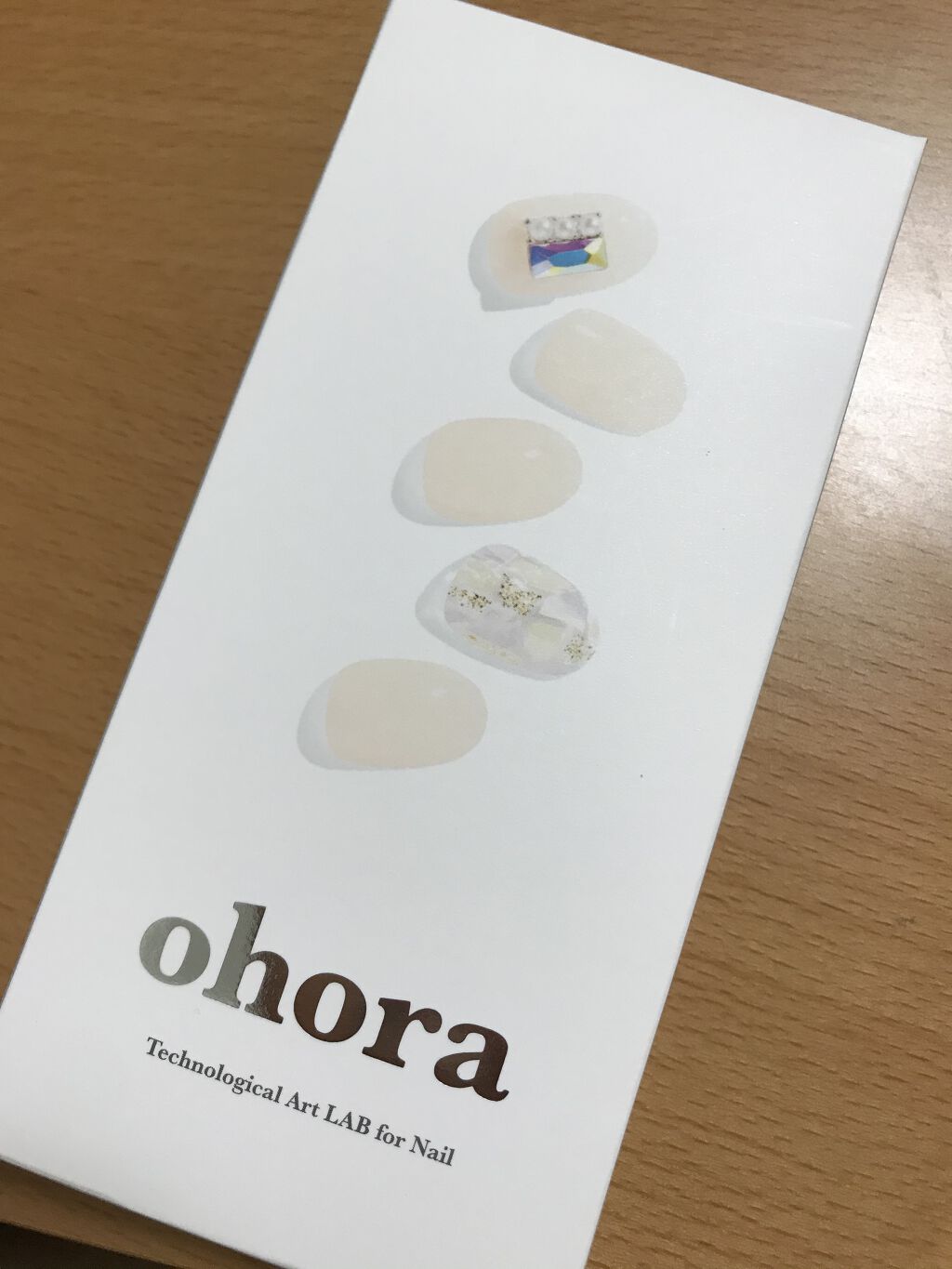 セミキュアジェルネイル（ハンド）/ohora/ネイルシールを使ったクチコミ（1枚目）