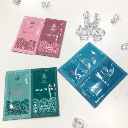 ISM SHELL PINK シャンプー/トリートメントのクチコミ「シャンプーは透明とろり、トリートメントは真っ白な乳白色でやや緩め。泡立ちはきめが細かく、泡立ち.....」(2枚目)