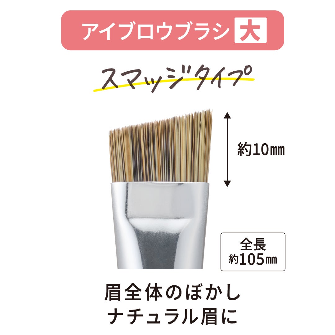 アイブロウブラシセット〈ミニ〉/ロージーローザ/メイクブラシを使ったクチコミ(2枚目)