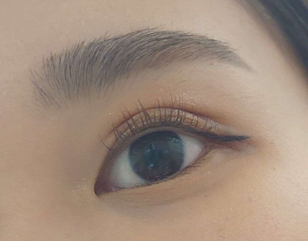 スナップスカラ 09 ヘーゼルブラウン/MAYBELLINE NEW YORK/マスカラを使ったクチコミ（2枚目）