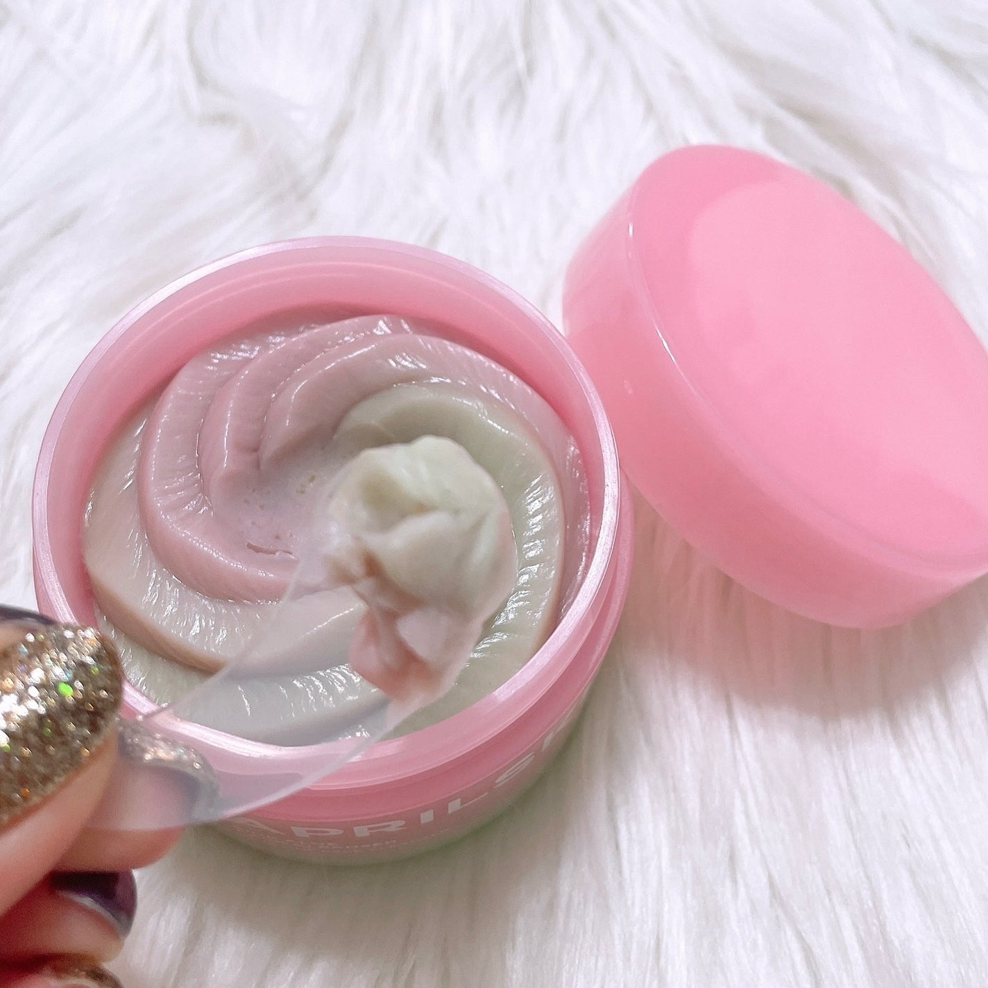 ピンクアロエメレンゲクレンザー/APRILSKIN/その他洗顔料を使ったクチコミ(4枚目)