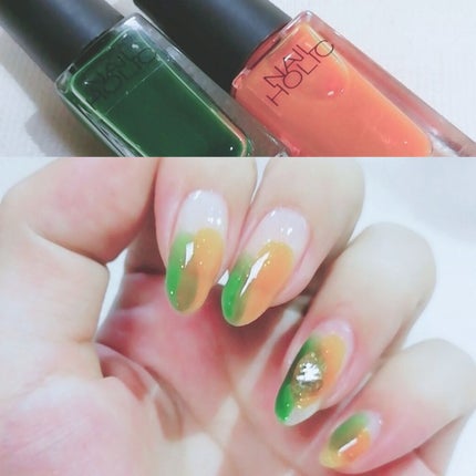 LJ ジェルネイル トップコート オーロラ/セリア/ジェルネイルを使ったクチコミ(2枚目)