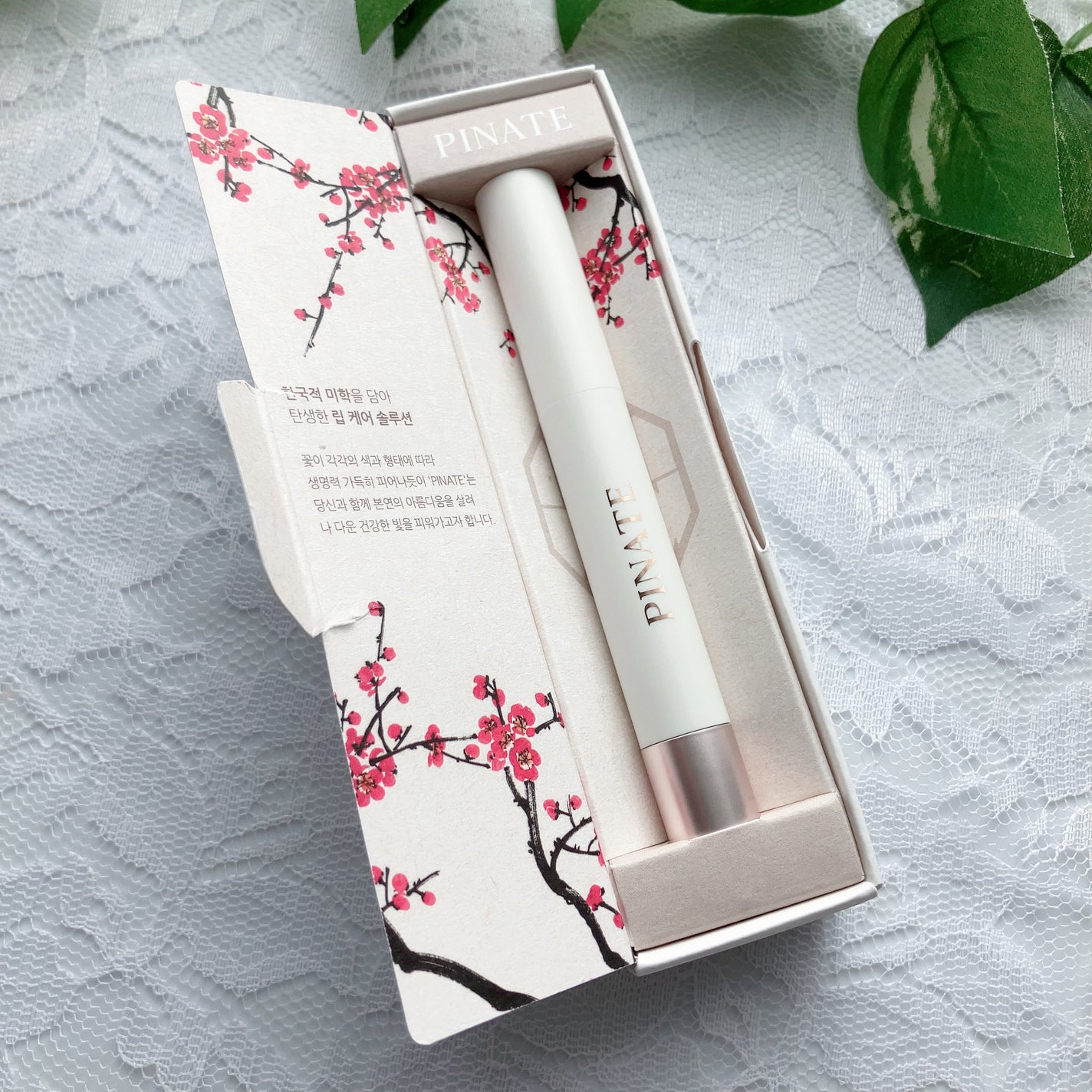 ベアグローペプチドメルティングバーム/PINATE/リップグロスを使ったクチコミ(2枚目)