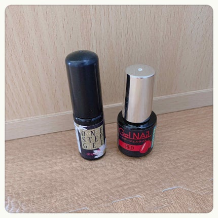 ジェルネイル(ライト対応)/セリア/ジェルネイルを使ったクチコミ(2枚目)