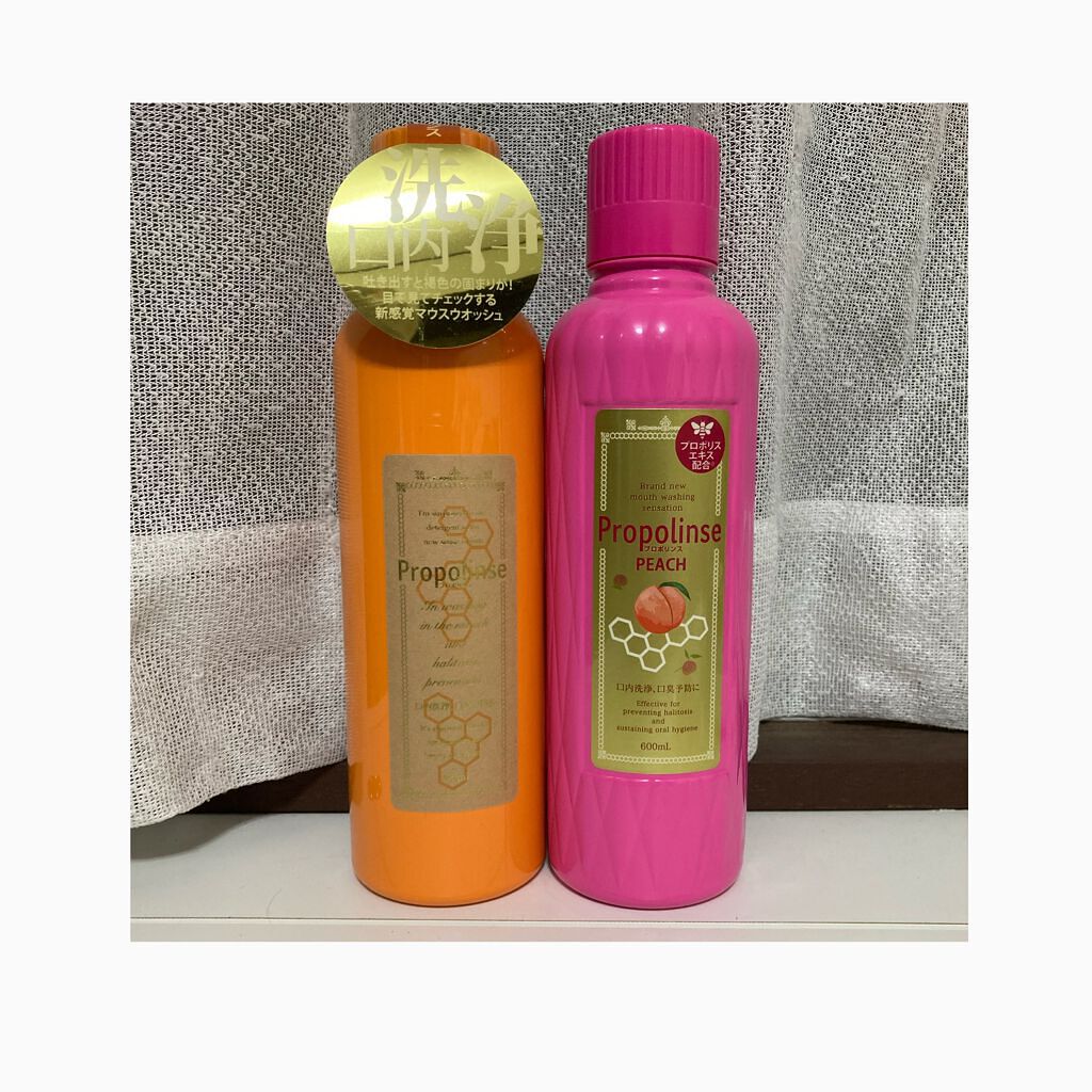 プロポリンス ピーチ/プロポリンス/マウスウォッシュ・スプレーを使ったクチコミ（2枚目）