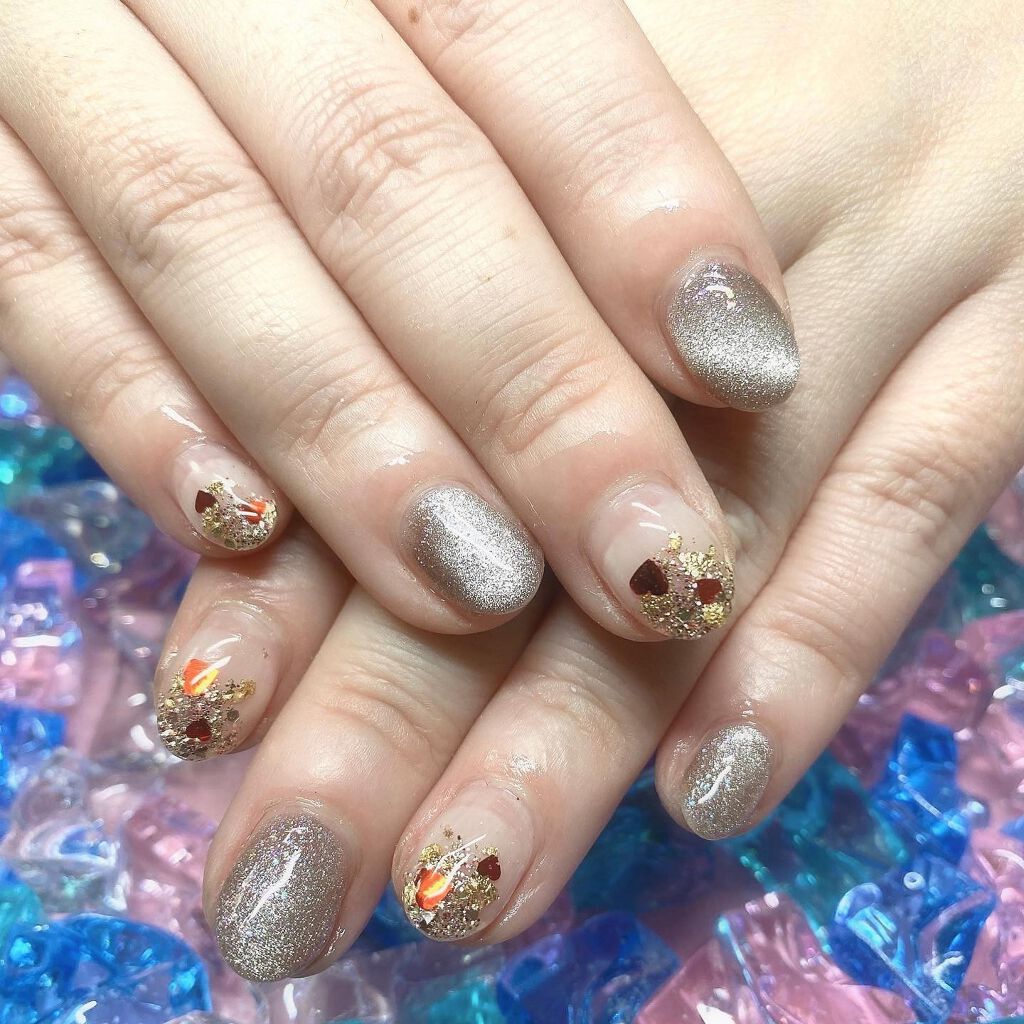 ちっちみ🩵ブルベ冬×フェミニン on LIPS 「♡#フォローミー♡@chicchimity🕊𓂃𓈒𓏸ネイルネイ..」(2枚目)