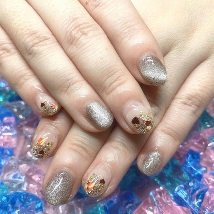 ちっちみ🩵ブルベ冬×フェミニン on LIPS 「♡#フォローミー♡@chicchimity🕊𓂃𓈒𓏸ネイルネイ..」(2枚目)