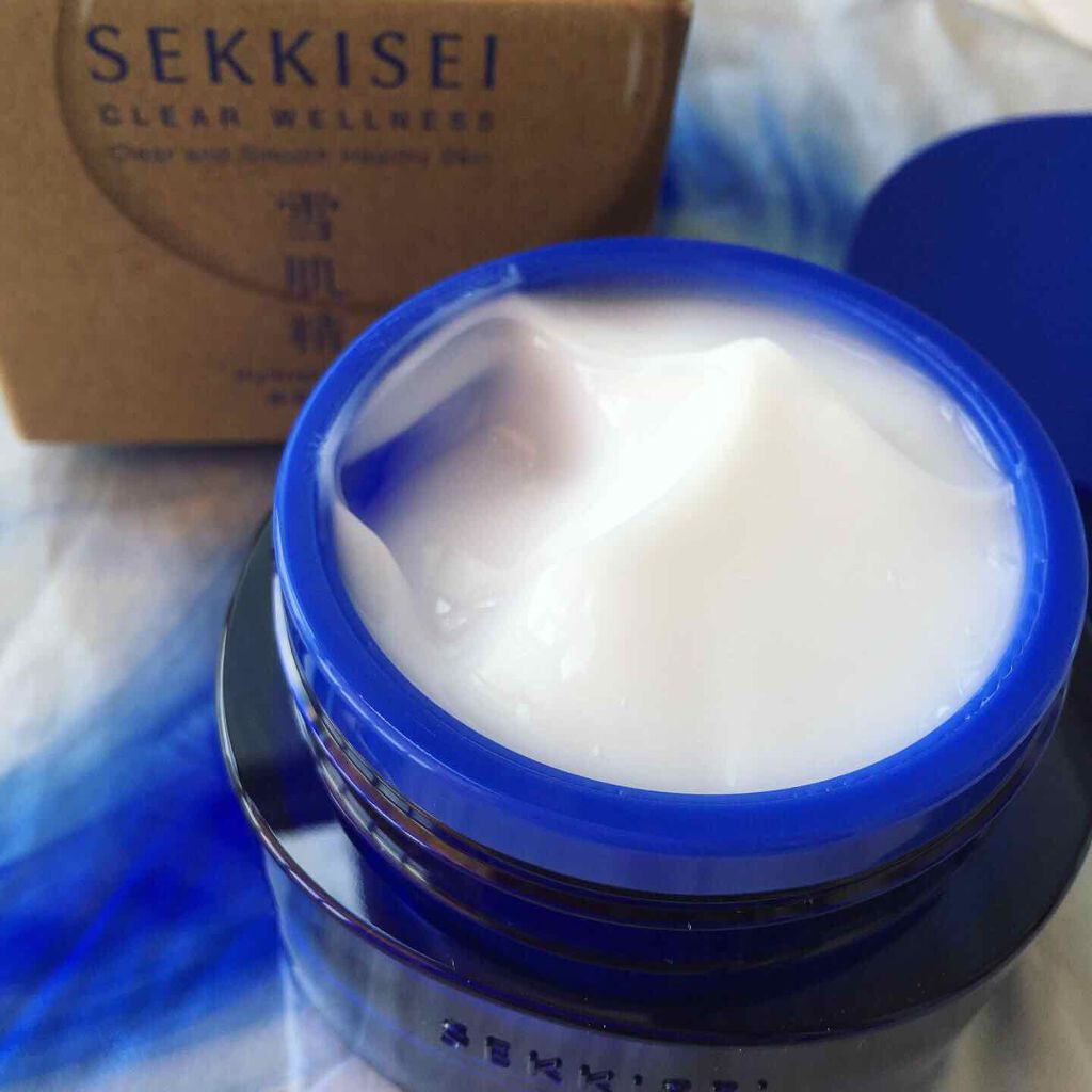 クリアウェルネス ハイドレイティング ジェル/雪肌精/フェイスクリームを使ったクチコミ（2枚目）