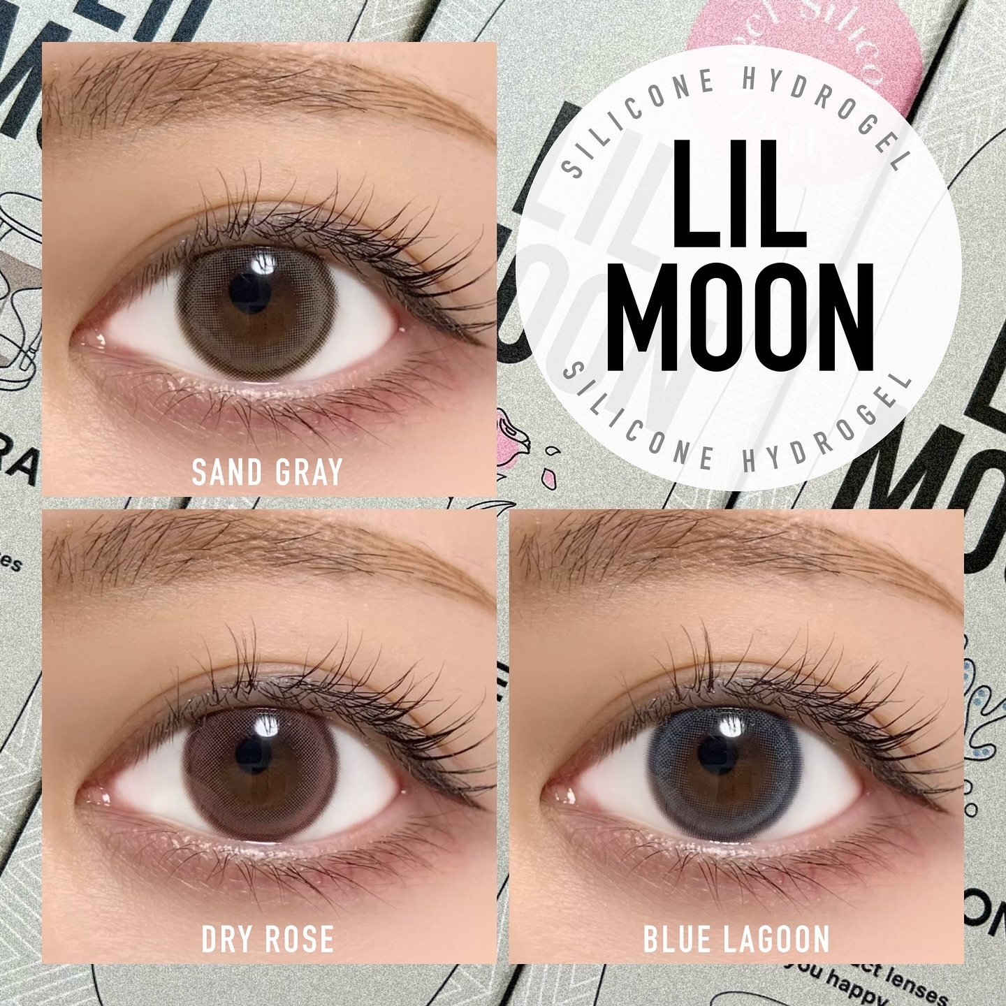 LILMOON 1dayシリコーン/LILMOON/ワンデー（１DAY）カラコンを使ったクチコミ（1枚目）