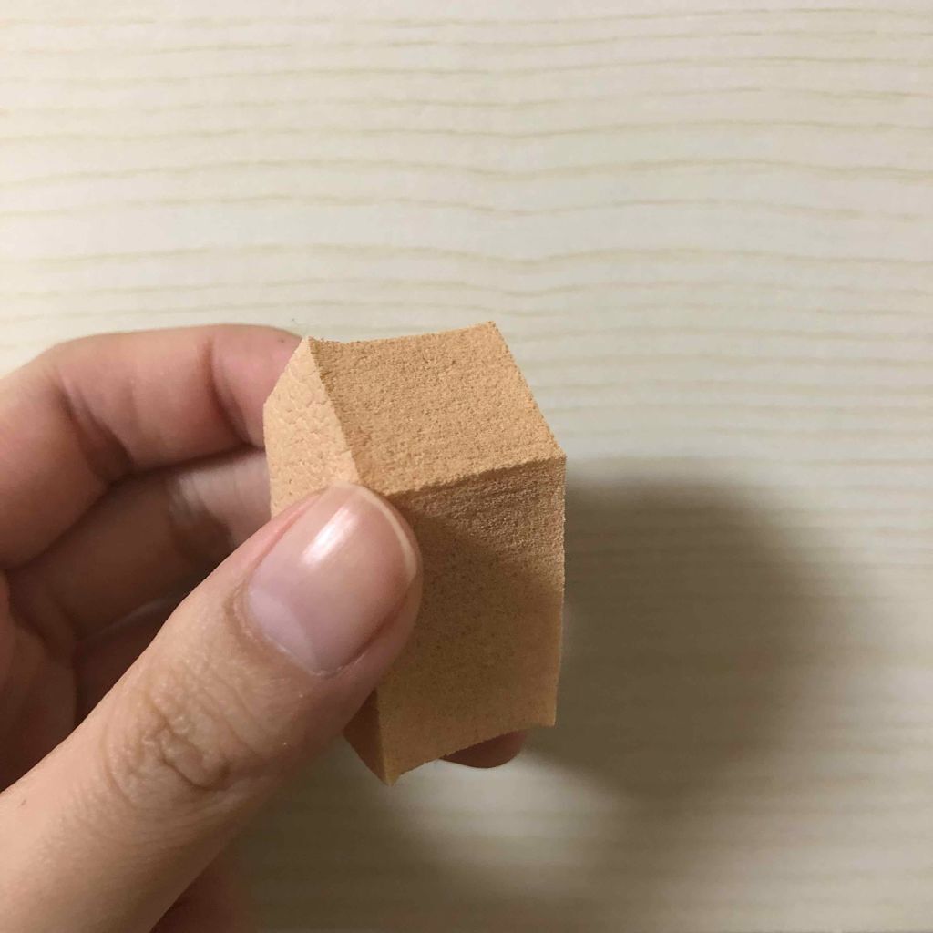 バリュースポンジN ハウス型タイプS 30P/ロージーローザ/パフ・スポンジを使ったクチコミ(2枚目)