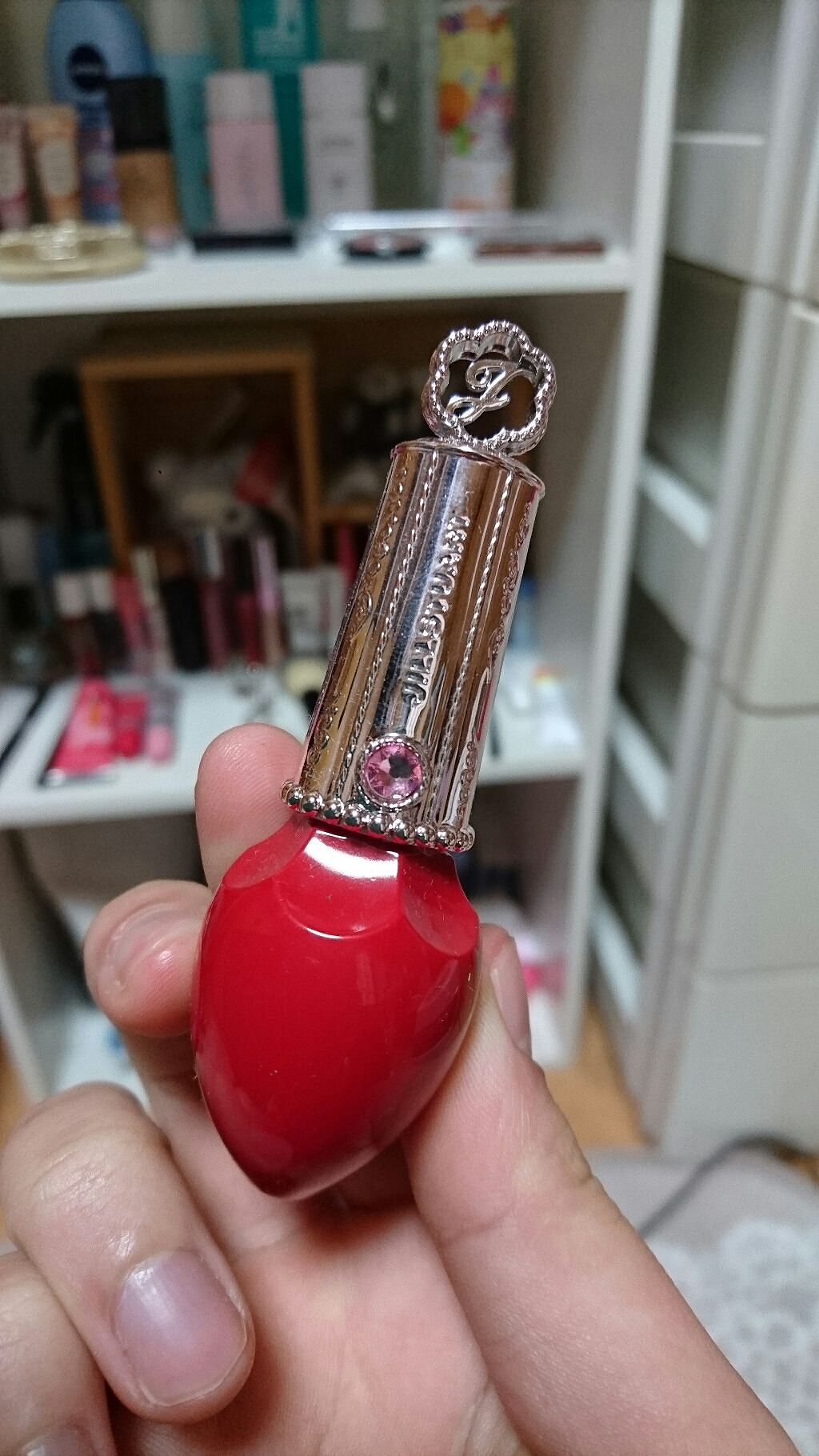 フォーエヴァージューシー オイルルージュ/JILL STUART/口紅を使ったクチコミ(1枚目)