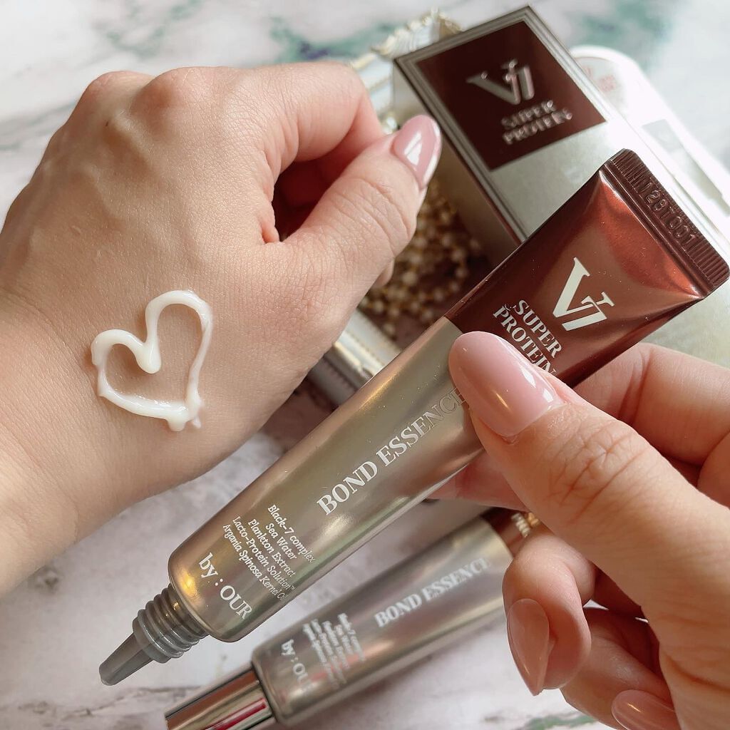 by : OUR V7 スーパープロテイン ボンドヘアエッセンスのクチコミ「✿

by:our
VTスーパープロテイン
ボンドエッセンス✰⋆
.
名前が強そうな感じします.....」（3枚目）