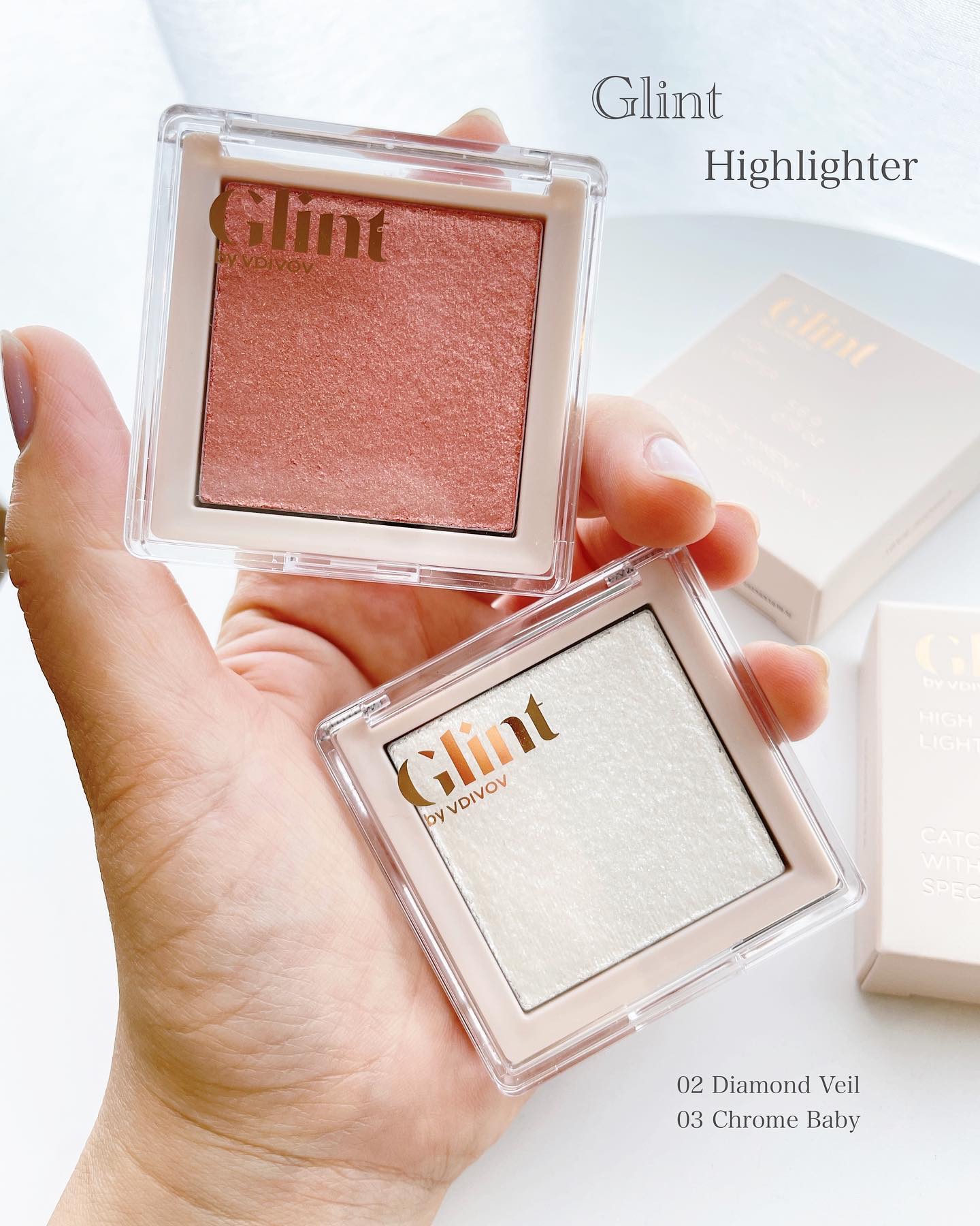 ハイライター/Glint/パウダーハイライトを使ったクチコミ（1枚目）