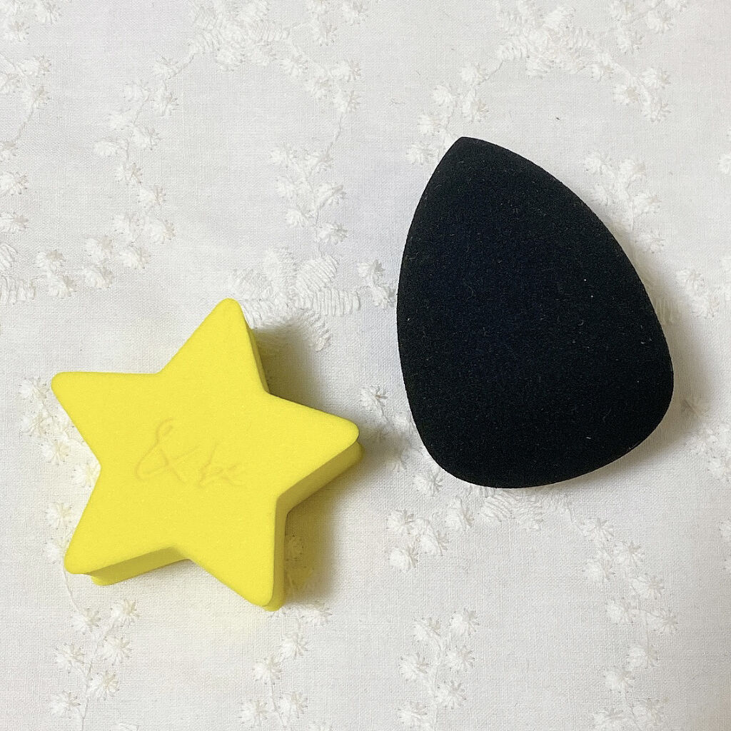 &be ブラックスポンジ/＆be/パフ・スポンジを使ったクチコミ（1枚目）