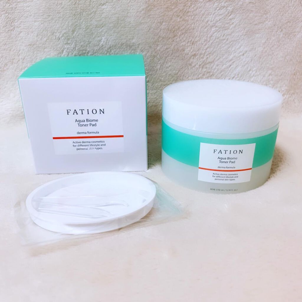 アクアバイオーム トナー パッド/FATION/トナーパッドを使ったクチコミ（1枚目）