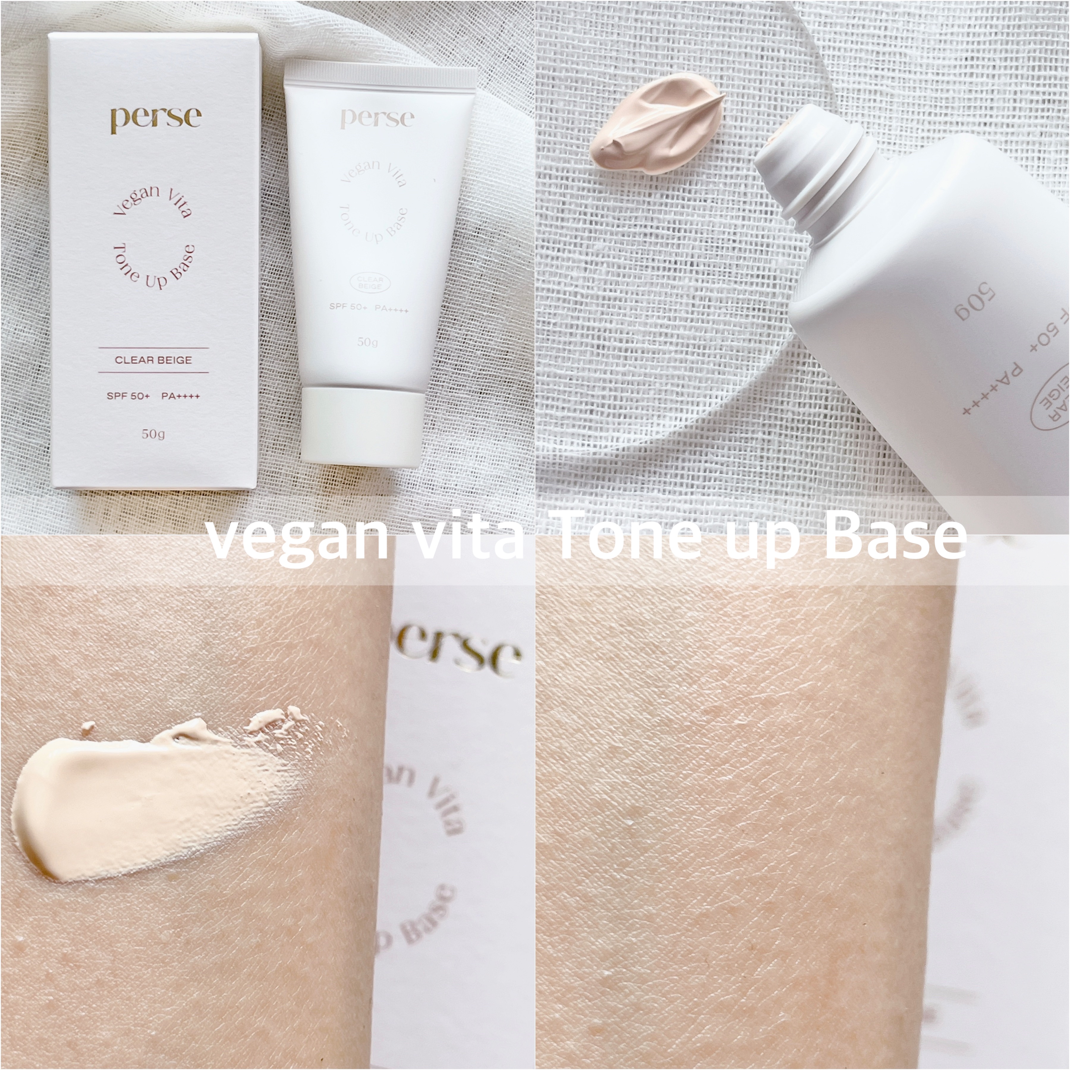 ヴィーガンビタフィルターパウダー 01 CLEAR /perse/ルースパウダーを使ったクチコミ（3枚目）