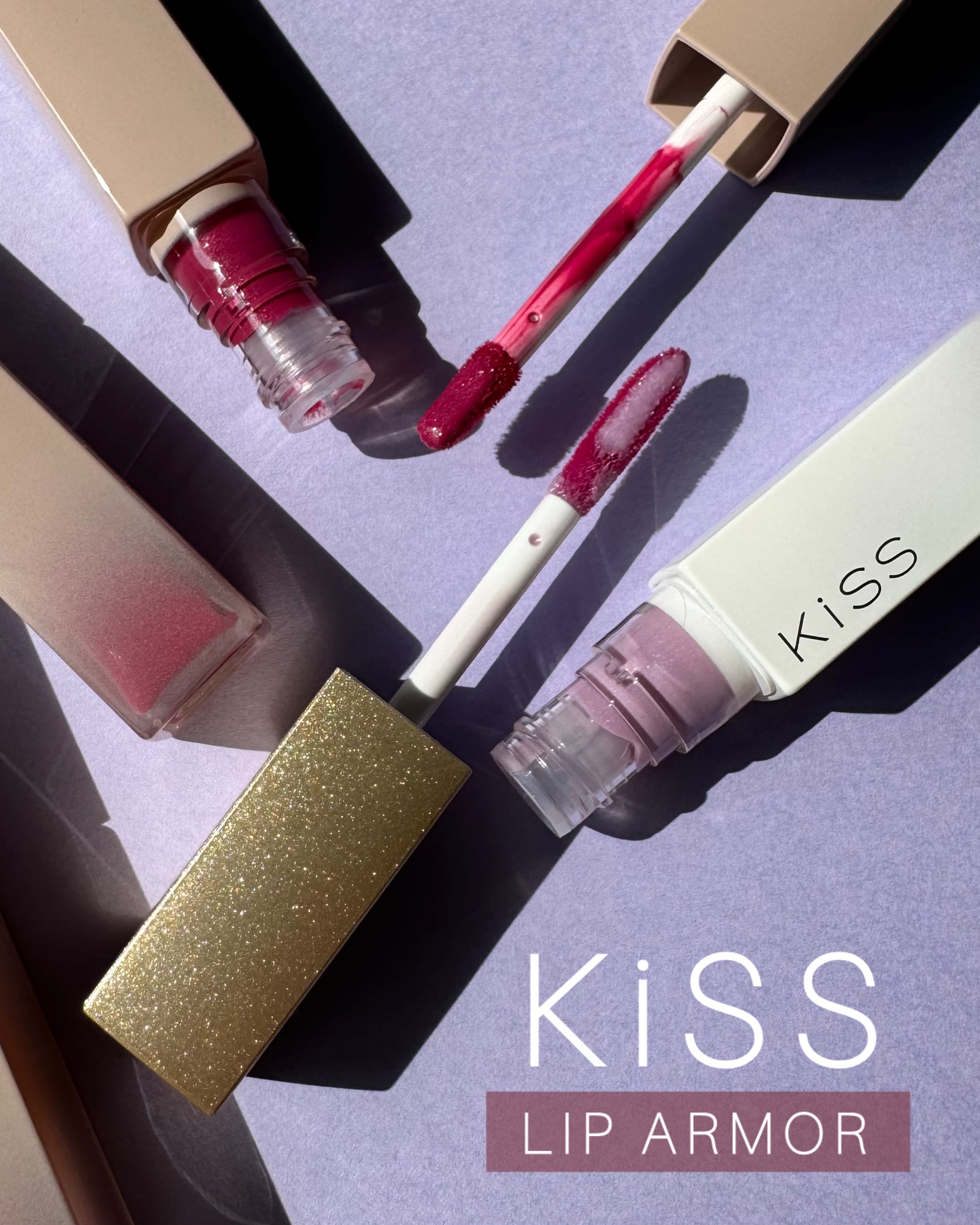 キス　金のリップアーマー/KiSS/口紅を使ったクチコミ（1枚目）