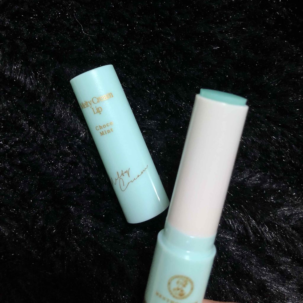 メルティクリームリップ チョコミント/メンソレータム/リップクリームを使ったクチコミ（3枚目）
