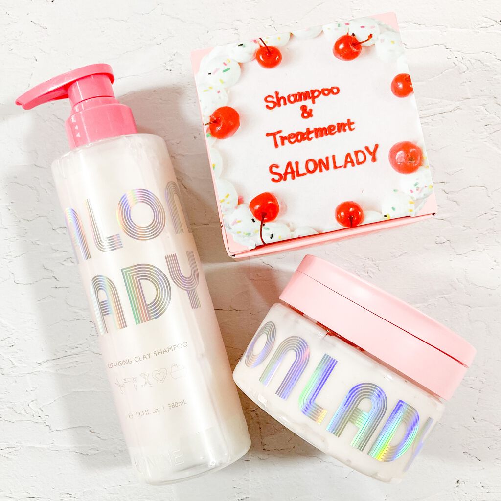 サロンレディ クレンジングクレイシャンプー/SALON LADY/市販シャンプーを使ったクチコミ（3枚目）