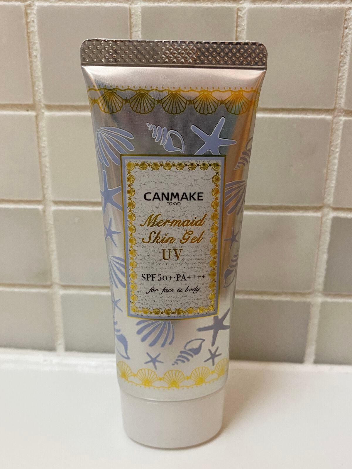 マーメイドスキンジェルUV/キャンメイク/日焼け止めジェルを使ったクチコミ(1枚目)