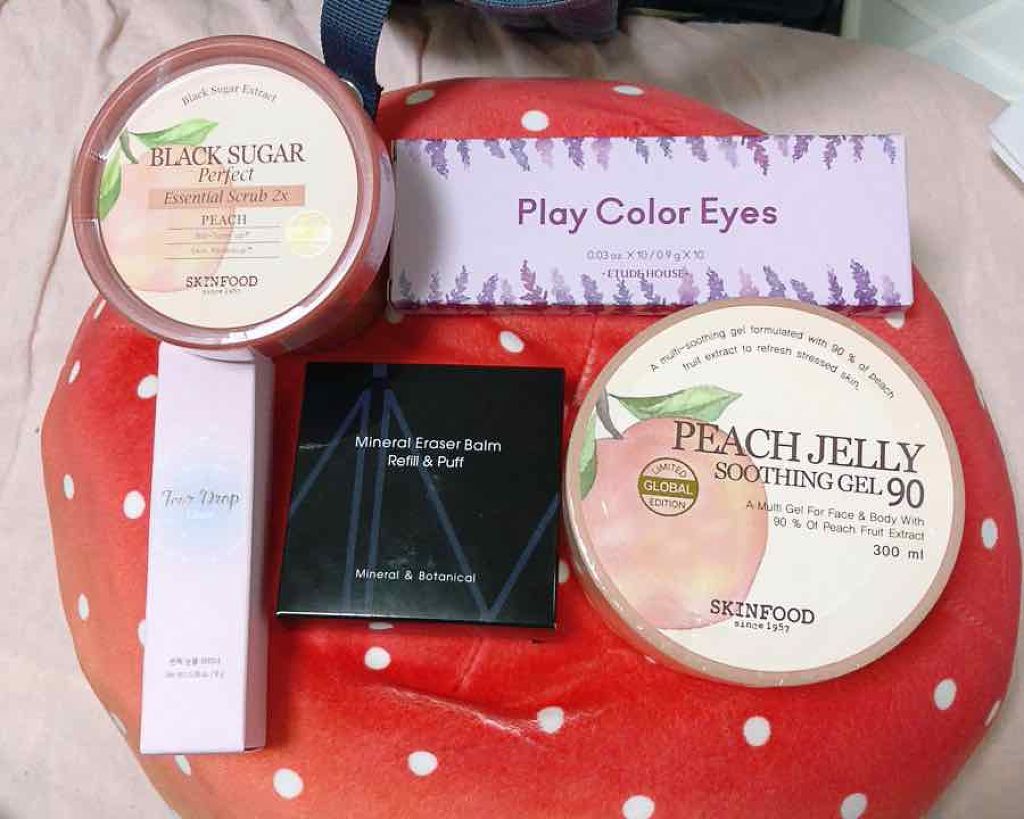 ブラックシュガーパーフェクト エッセンシャルスクラブ2Xピーチ/SKINFOOD/洗い流すパック・マスクを使ったクチコミ（1枚目）