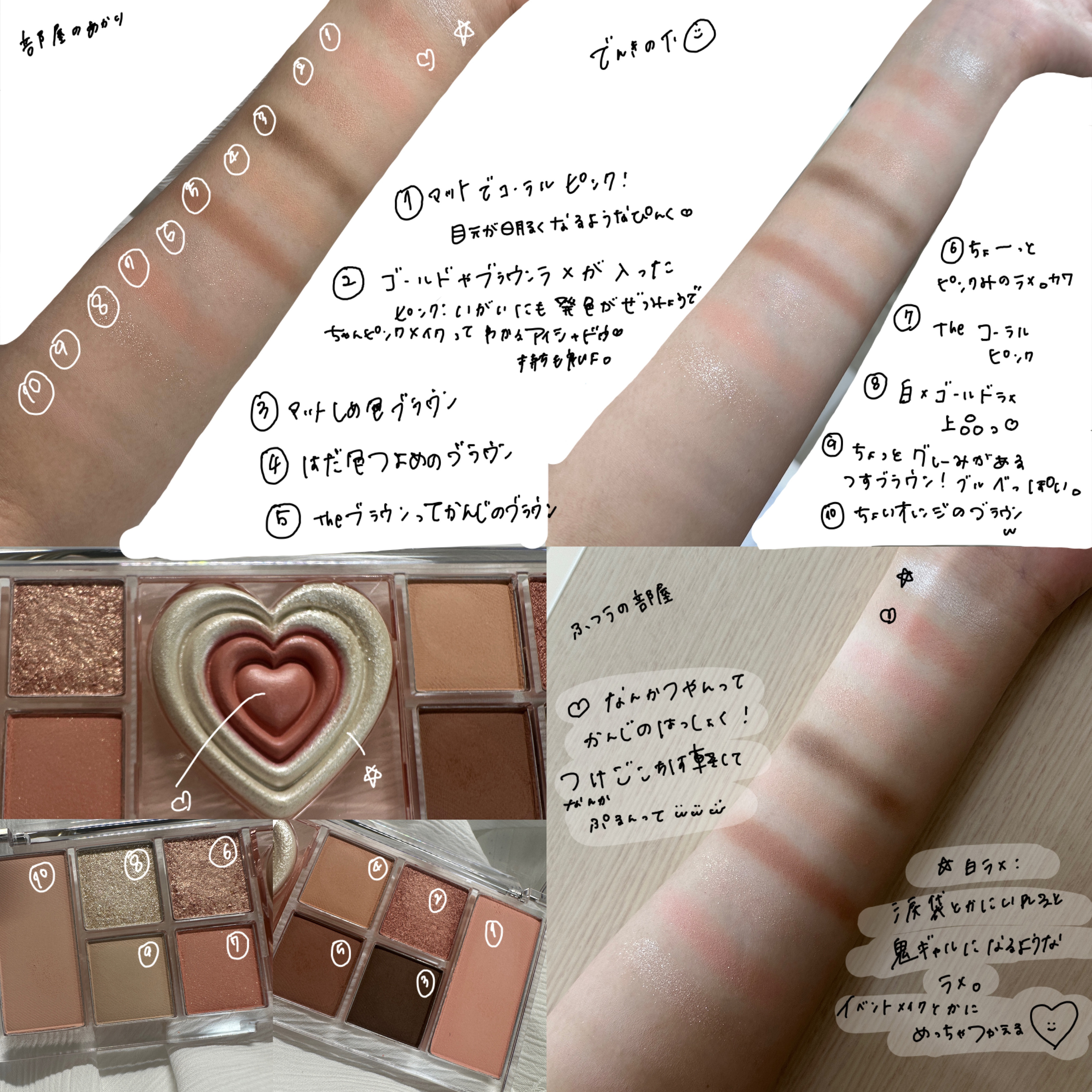 オールテイクムードライクパレット/PERIPERA/アイシャドウパレットを使ったクチコミ（2枚目）