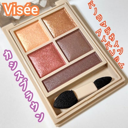 パノラマデザイン アイパレット/Visée/アイシャドウパレットを使ったクチコミ(1枚目)