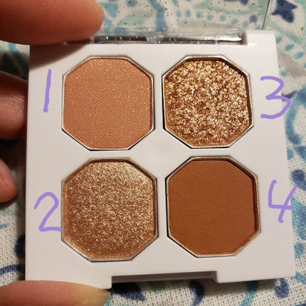 プレイカラーアイズ ミニオブジェ/ETUDE/アイシャドウパレットを使ったクチコミ(3枚目)