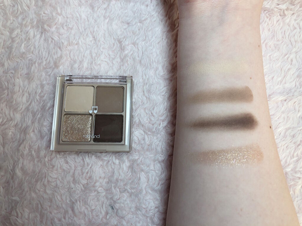 ベターザンアイズ/rom&nd/アイシャドウパレットを使ったクチコミ(3枚目)