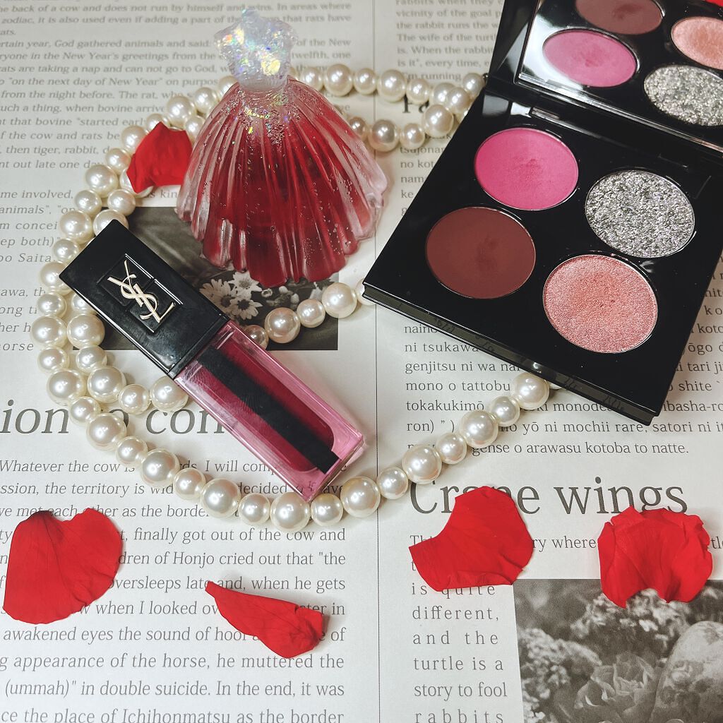 ルージュ ピュールクチュール ヴェルニ ウォーターステイン/YVES SAINT LAURENT BEAUTE/口紅を使ったクチコミ(1枚目)