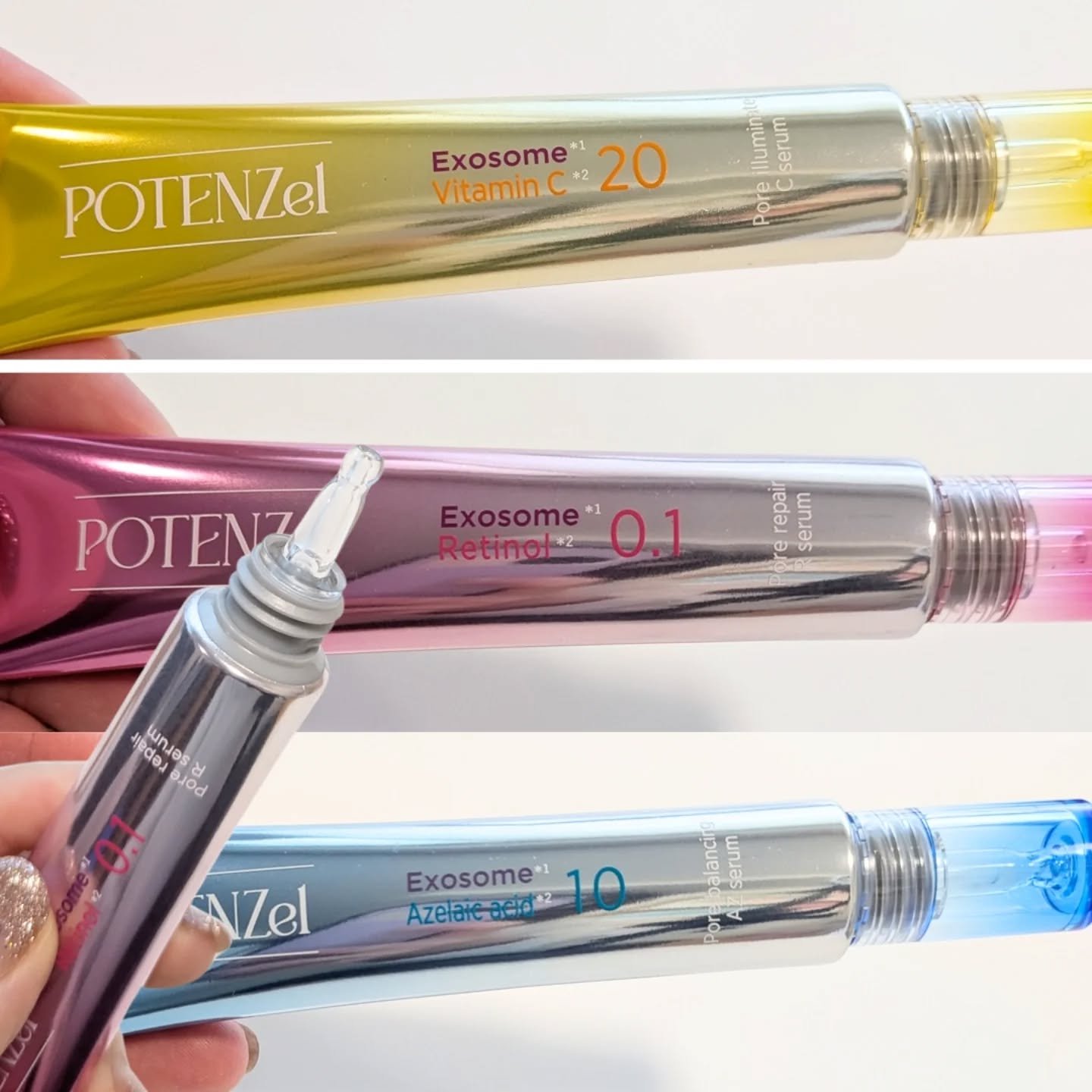 ポテンツェル ポアイルミネートCセラム/POTENZel/美容液を使ったクチコミ（2枚目）