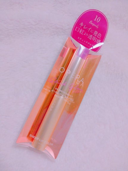 オペラ シアーリップカラー RN/OPERA/リップグロスを使ったクチコミ(1枚目)