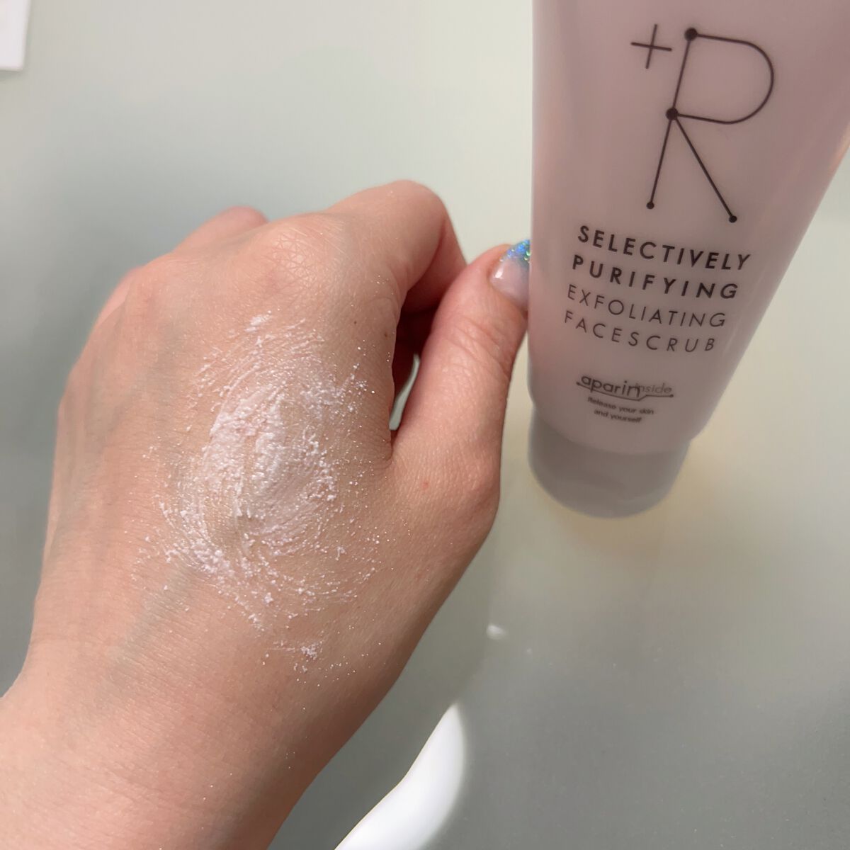 フェイススクラブ /HAP+R/スクラブ・ゴマージュを使ったクチコミ(3枚目)