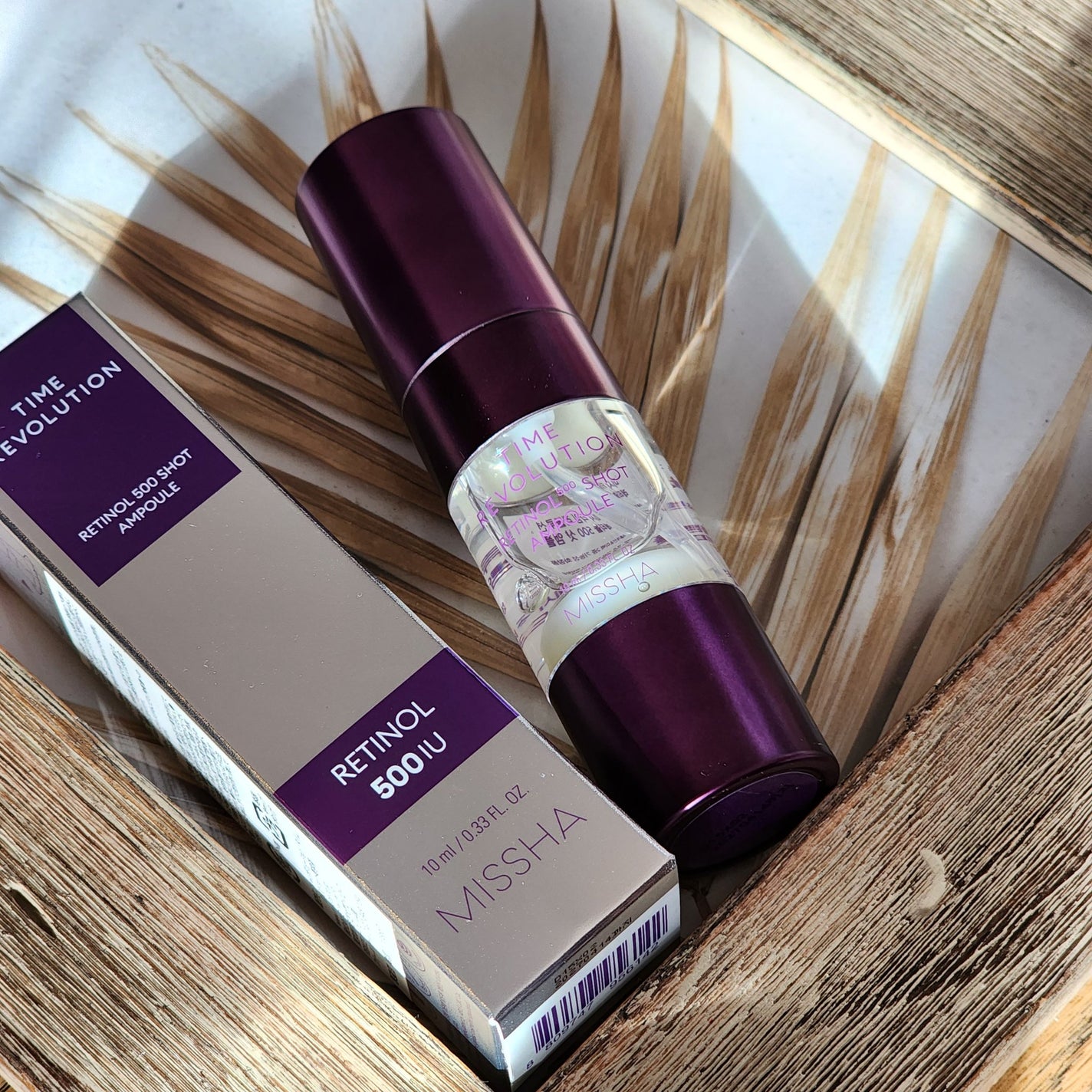 ミシャ タイムレボリューション レチ500ショット美容液/MISSHA/美容液を使ったクチコミ(2枚目)