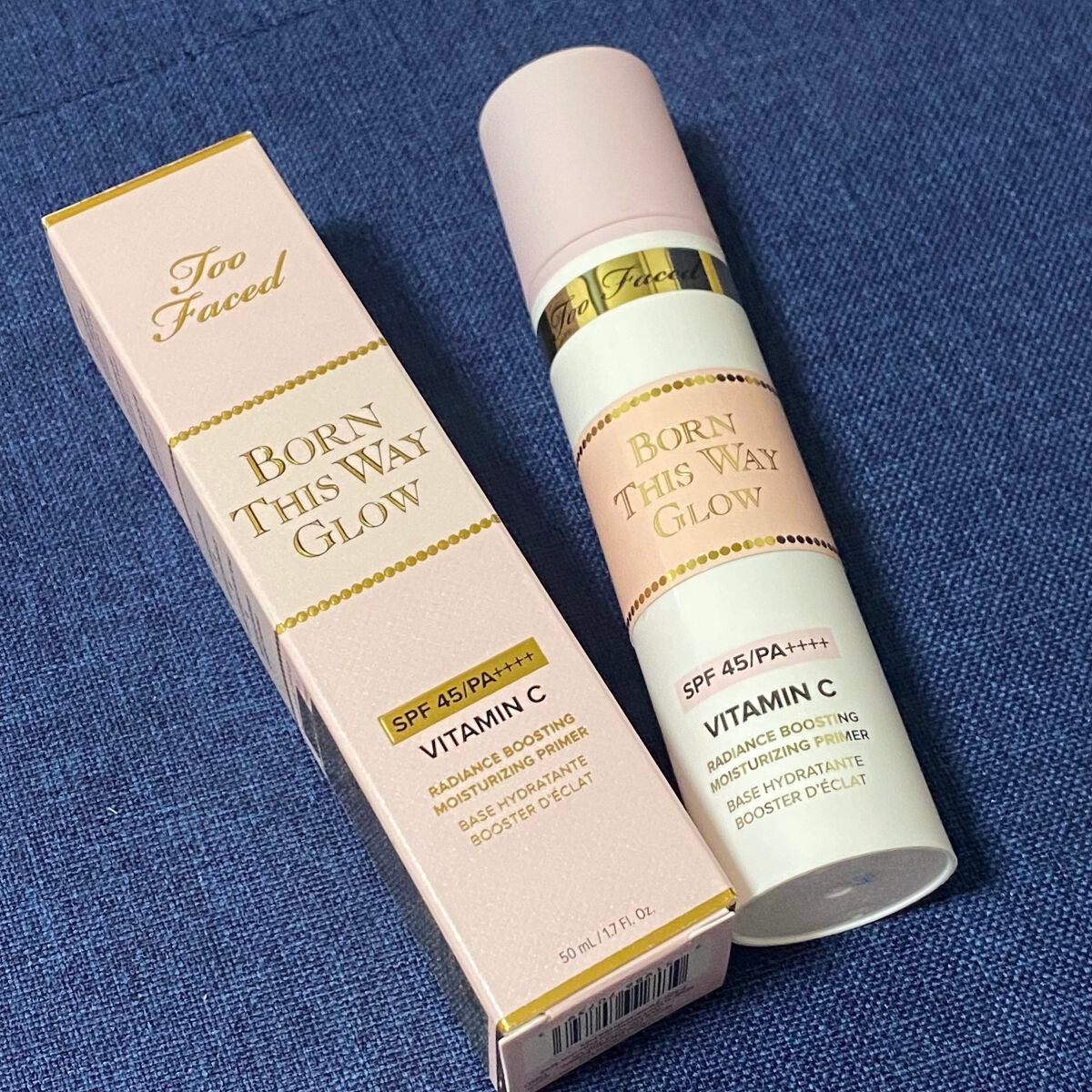 ボーン ディス ウェイ グロウ モイスチュアライジング メイクアップ プライマー/Too Faced/化粧下地を使ったクチコミ(1枚目)