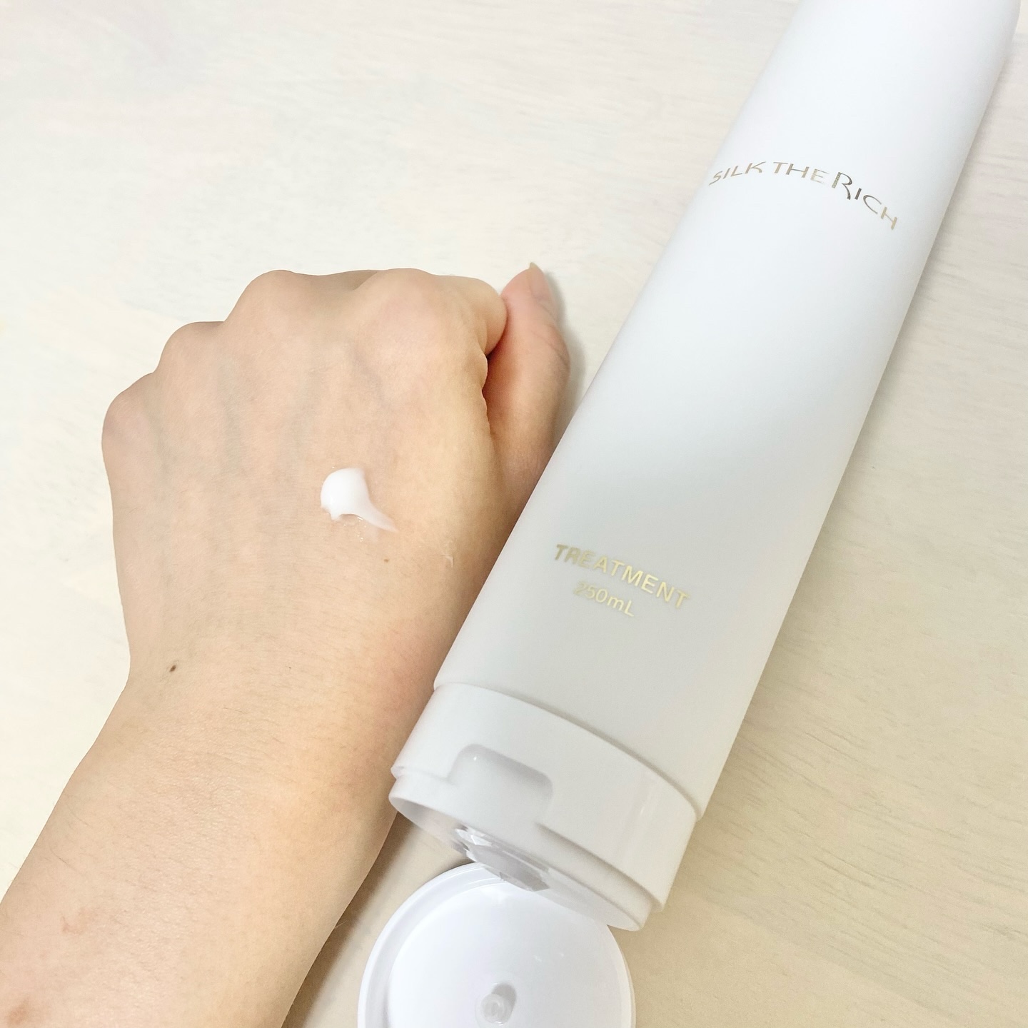 SILK THE RICH モイスト&リペア シャンプー・トリートメント/SILK THE RICH/市販シャンプーを使ったクチコミ（3枚目）