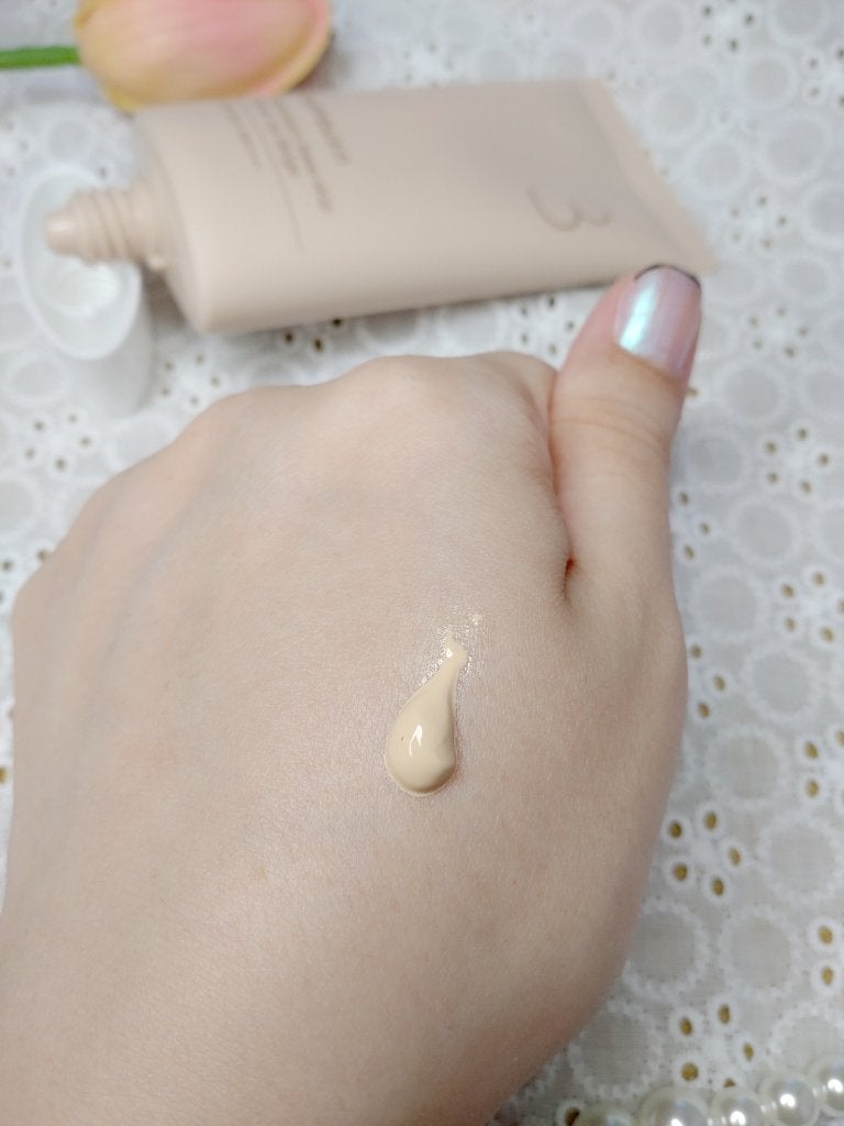 3番 ノーファンデ陶器肌トーンアップクリーム/numbuzin/化粧下地を使ったクチコミ(4枚目)