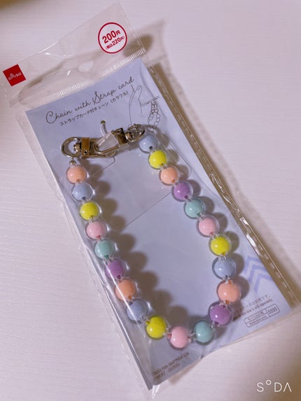 ストラップカード付チェーン /DAISO/その他を使ったクチコミ(1枚目)