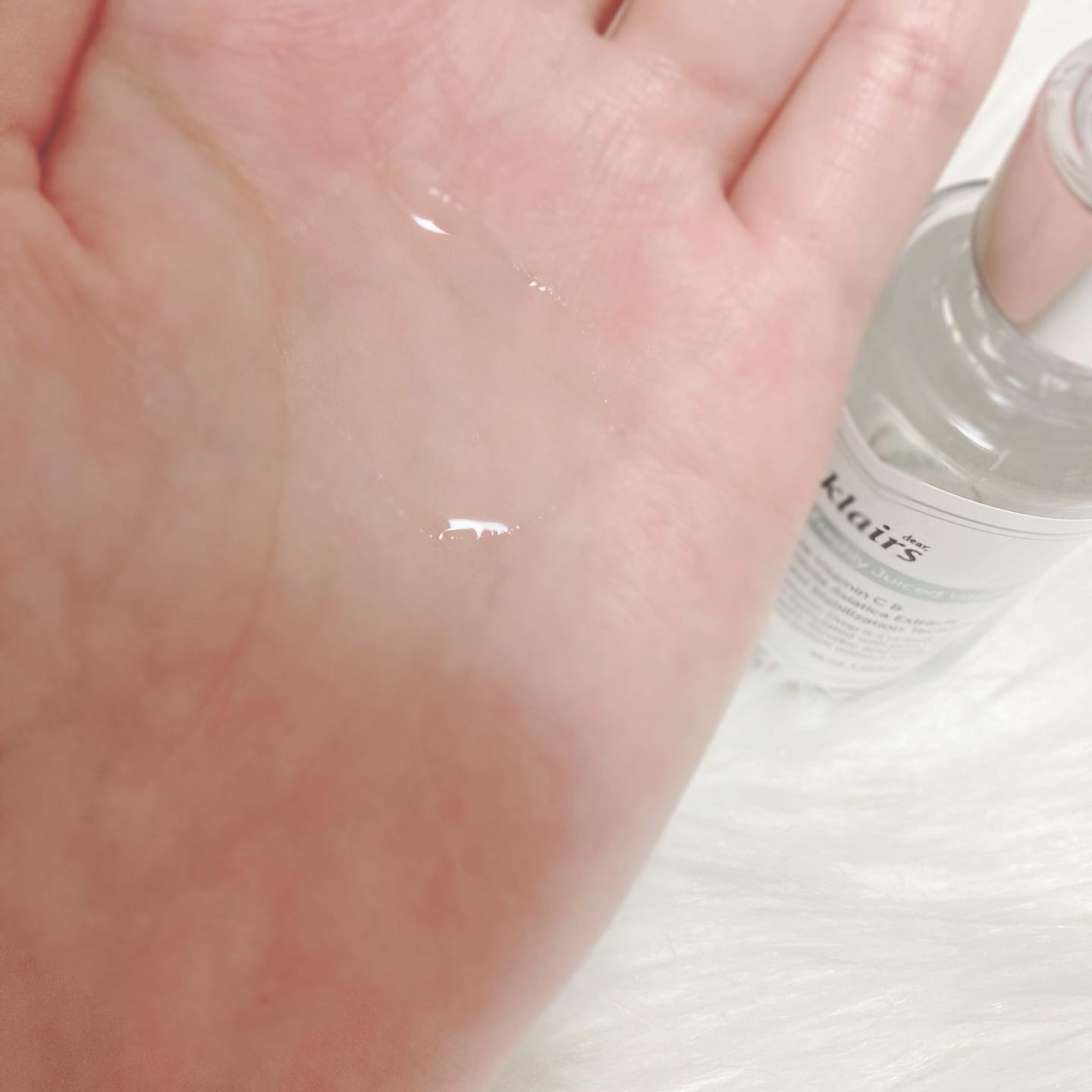 フレッシュリージュースドビタミンドロップ(35ml)/Klairs/美容液を使ったクチコミ（2枚目）