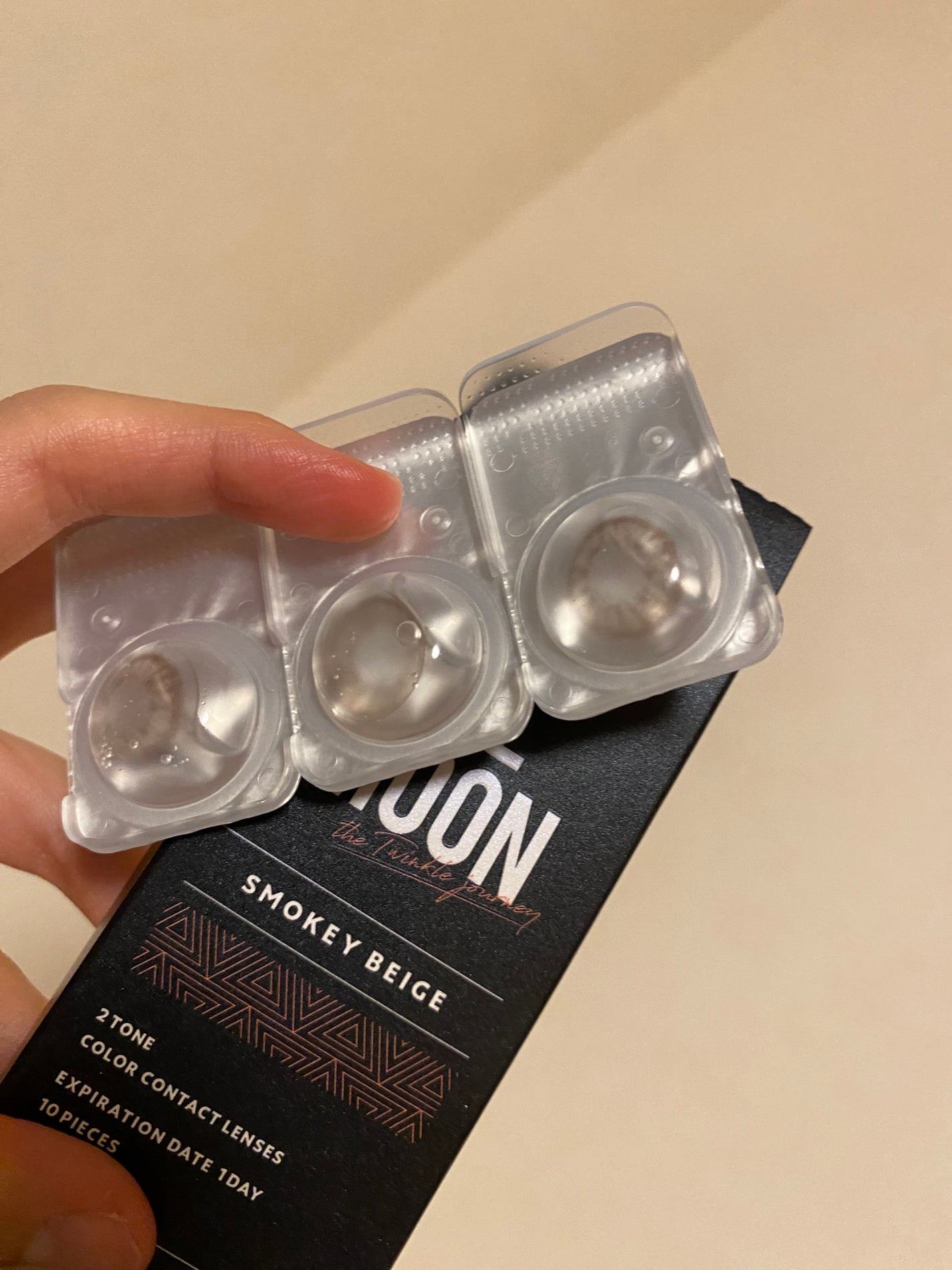 LIL MOON 1day/LILMOON/ワンデー(1DAY)カラコンを使ったクチコミ(1枚目)