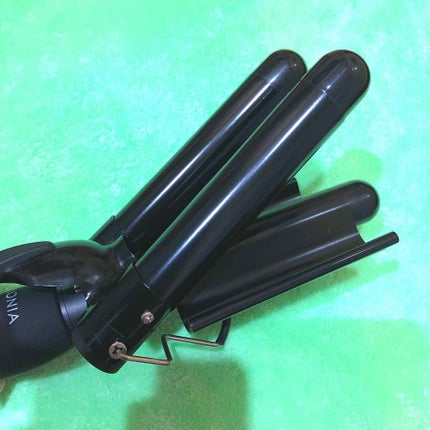 トリプルマジック/SALONIA/カールアイロンを使ったクチコミ(3枚目)