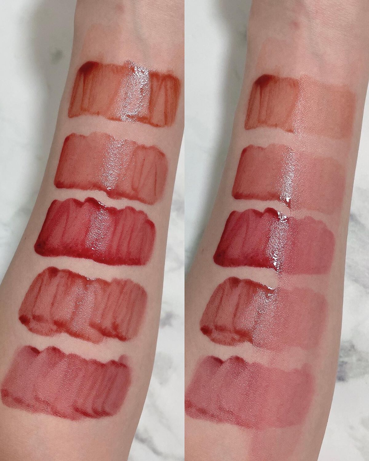 ザ ウォータリーデューティント/MERZY/リップティントを使ったクチコミ(6枚目)