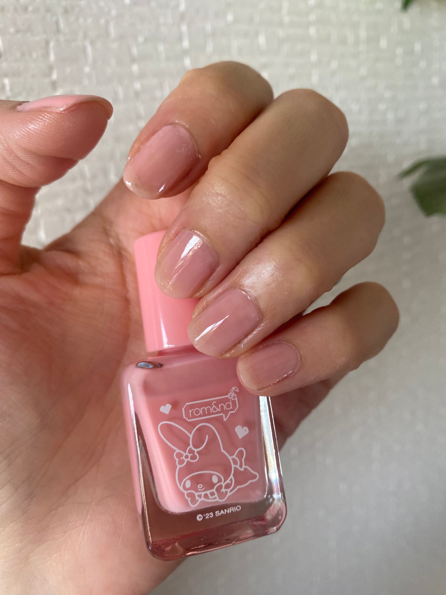 マイメロディムードペブルネイル /rom&nd/マニキュアを使ったクチコミ(3枚目)