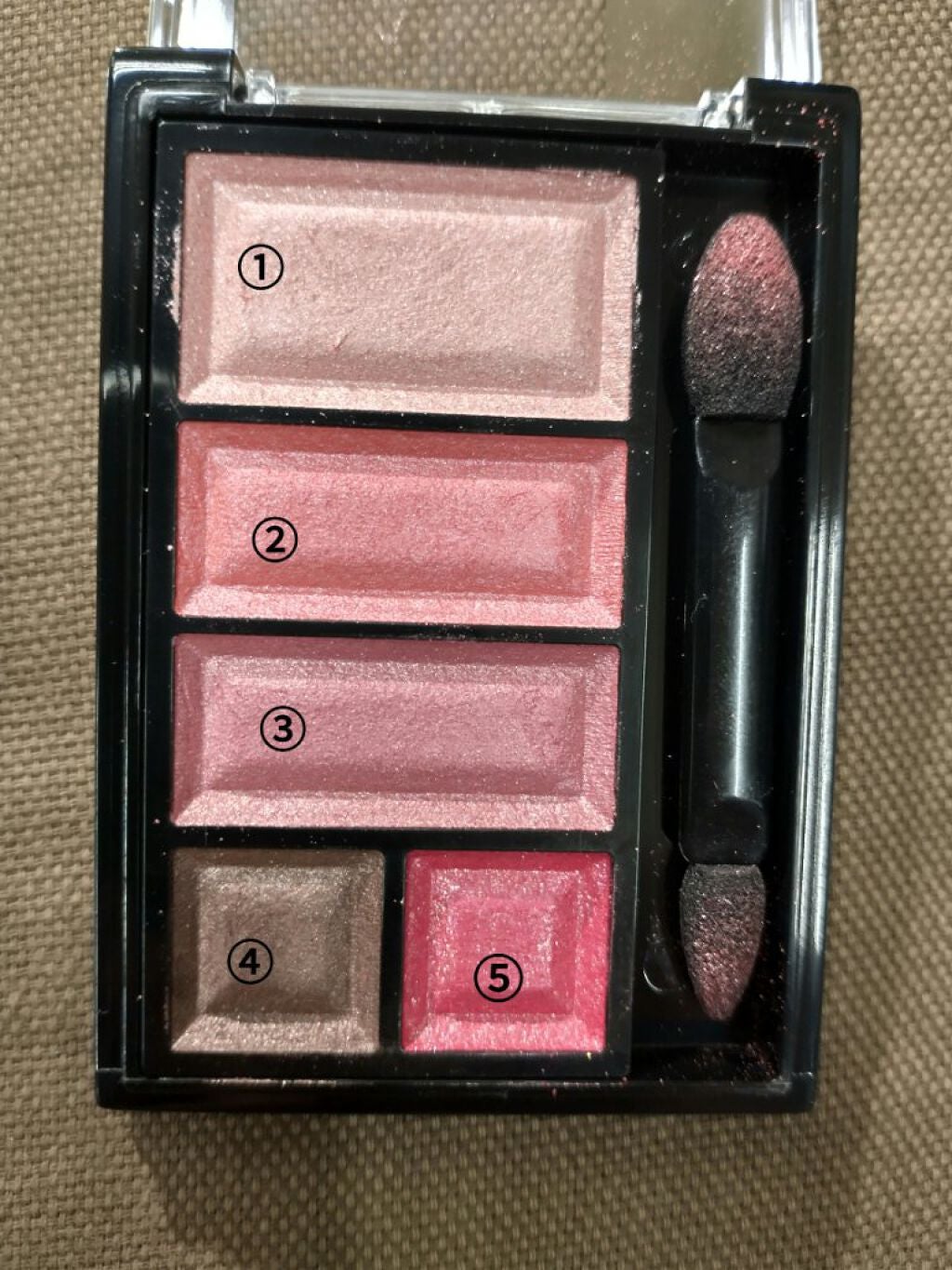 ショコラスウィート アイズ/リンメル ロンドン/アイシャドウパレットを使ったクチコミ(3枚目)