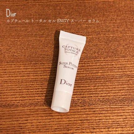 【旧】カプチュール トータル セル ENGY スーパー セラム/Dior/美容液を使ったクチコミ(1枚目)
