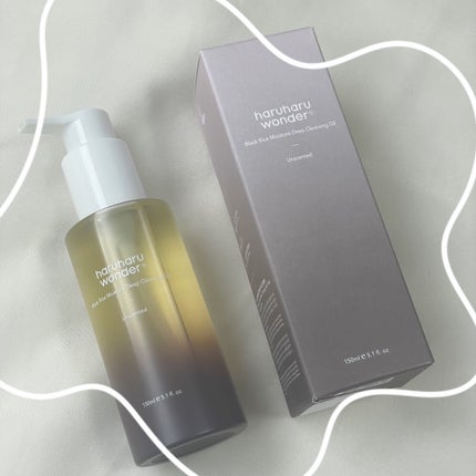 ブラックライス モイスチャー ディープクレンジングオイル/haruharu wonder/オイルクレンジングを使ったクチコミ(5枚目)