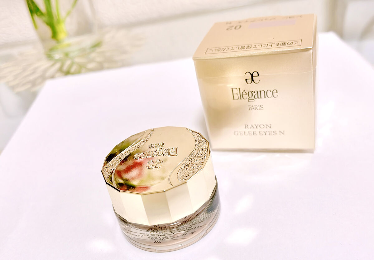 レヨン ジュレアイズ N/Elégance/ジェル・クリームアイシャドウを使ったクチコミ（1枚目）