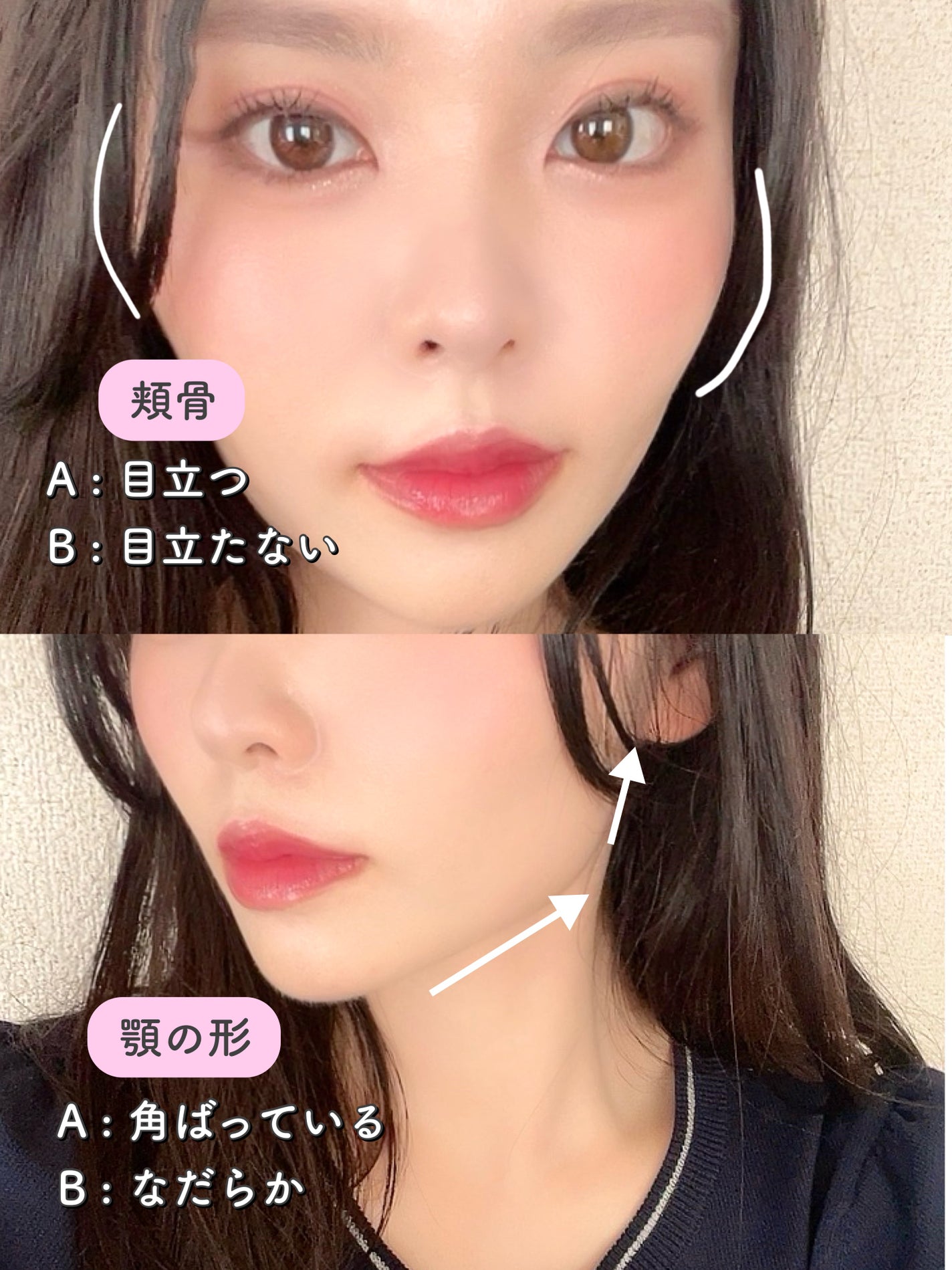 かみれな on LIPS 「いま話題の前髪診断まとめました!
簡単にできるのでぜひ試してみ..」(3枚目)
